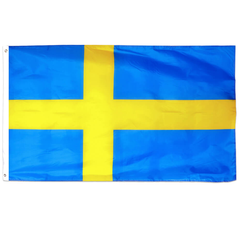Large 5 x 3ft Sweden Flag