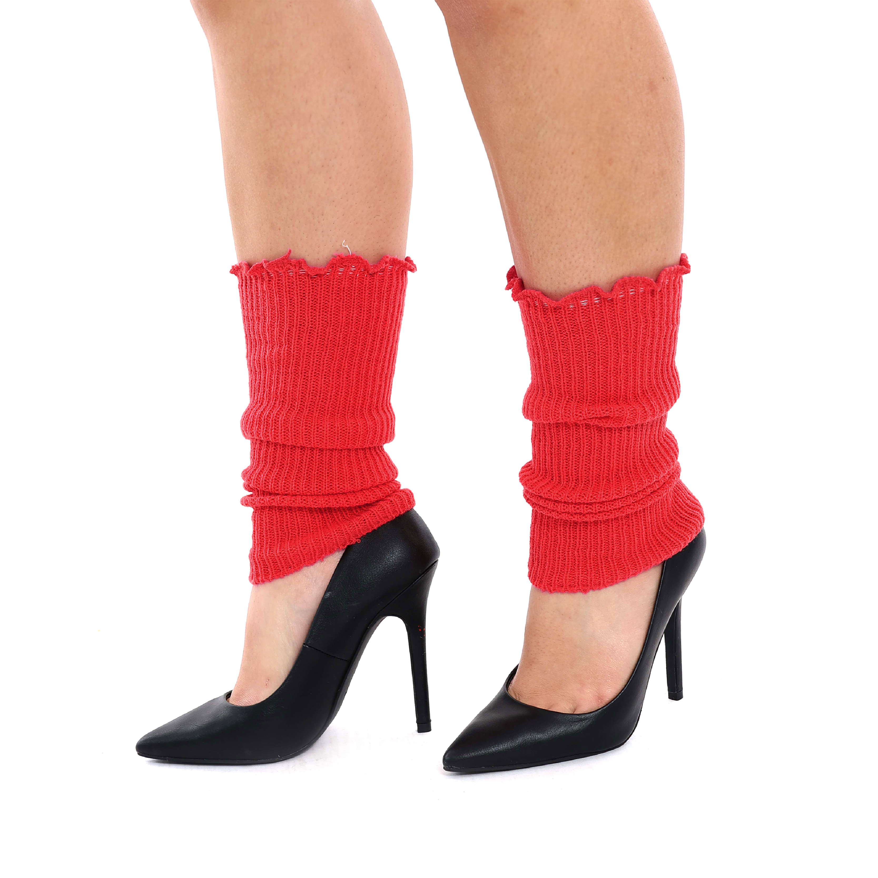 1980s Red Leg Warmers