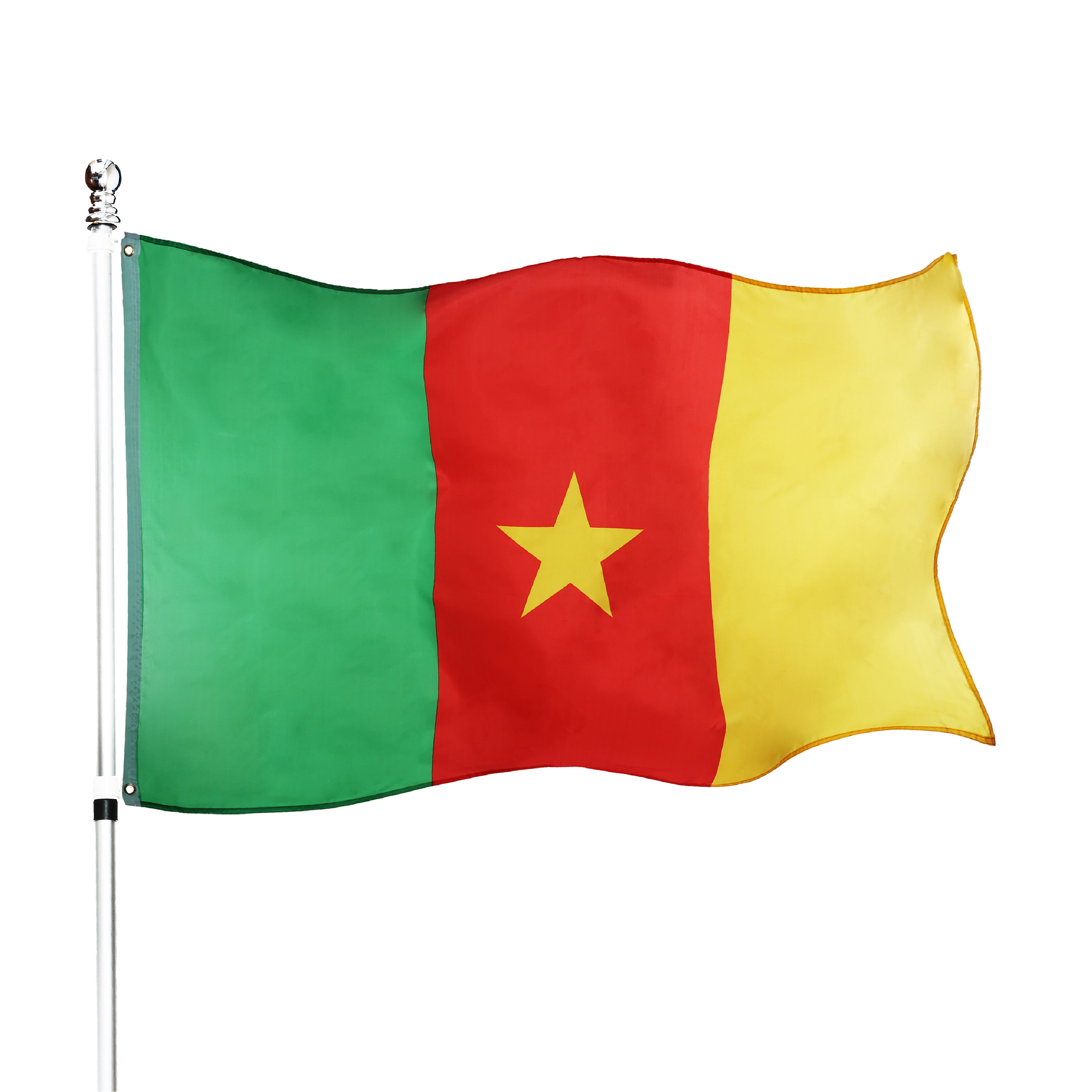 Large 5ft X 3ft Cameroon Flag
