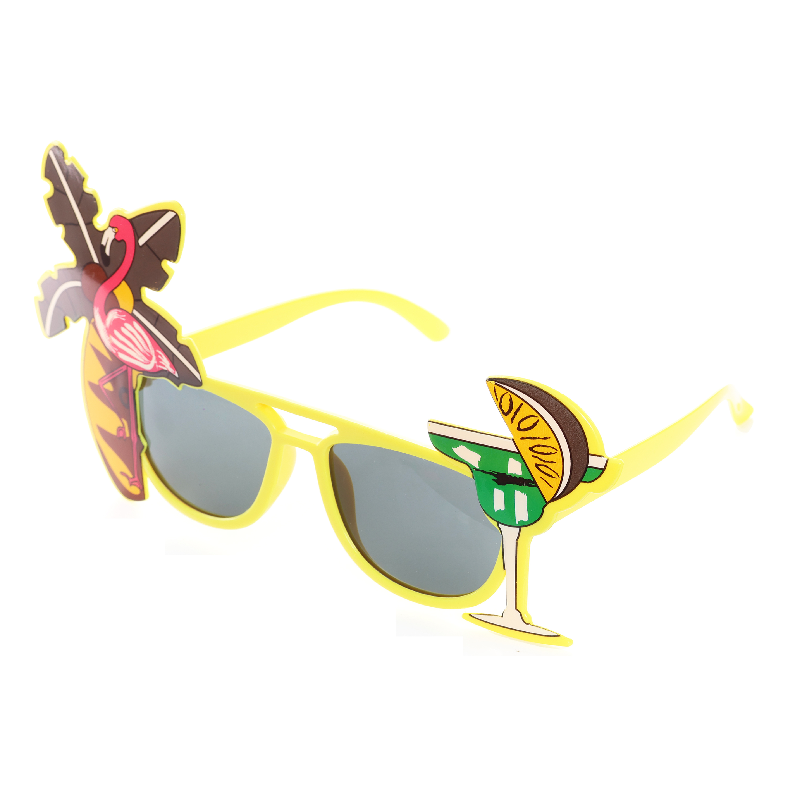 Tropical Yellow Sunglasses