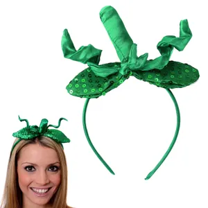 Ladies Sequin Pumpkin Headband