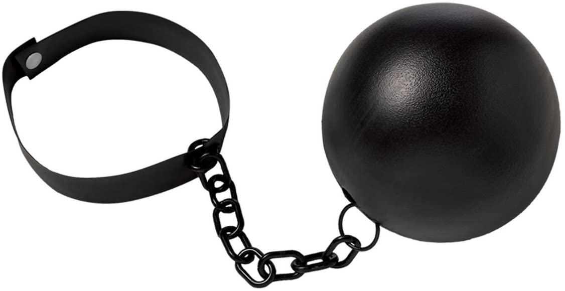 Cops Ball and Chain Costume Accessory