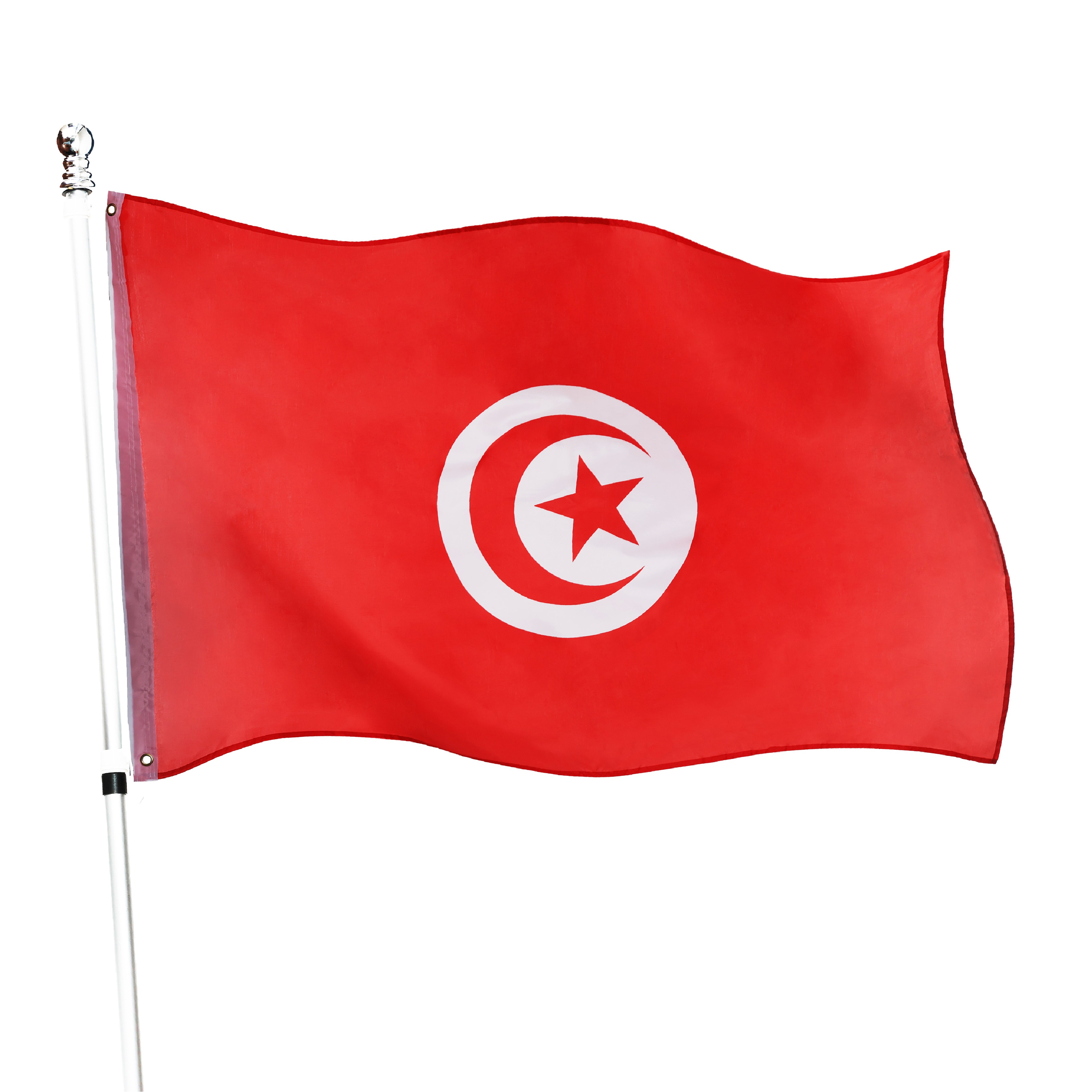 Large 5ft x 3ft Tunisia Flag