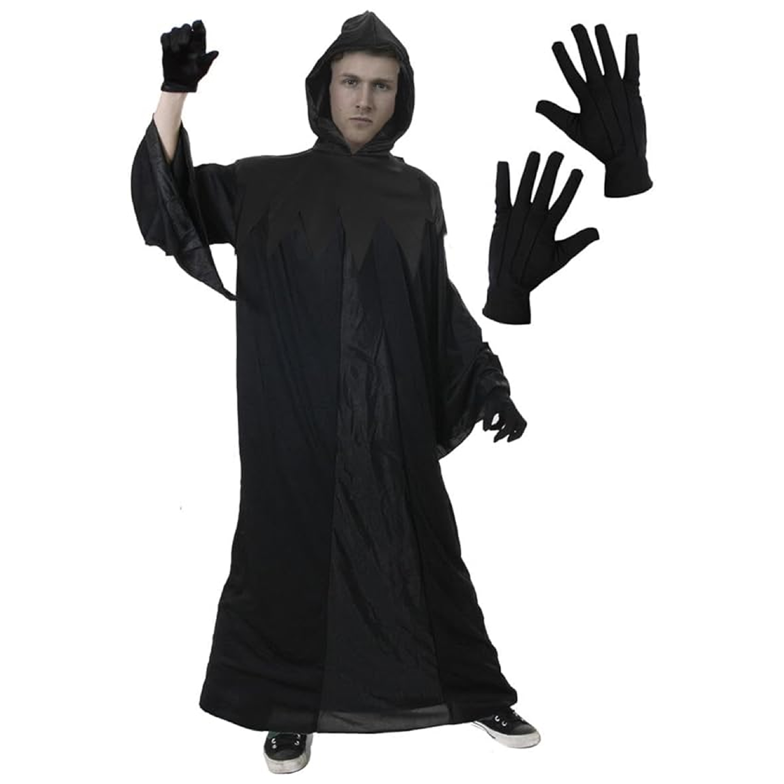 Adults Halloween Reaper Costume with Gloves & Knife