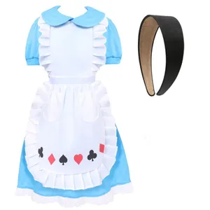Girls Alice Costume | 2 Pcs | Dress & Headband