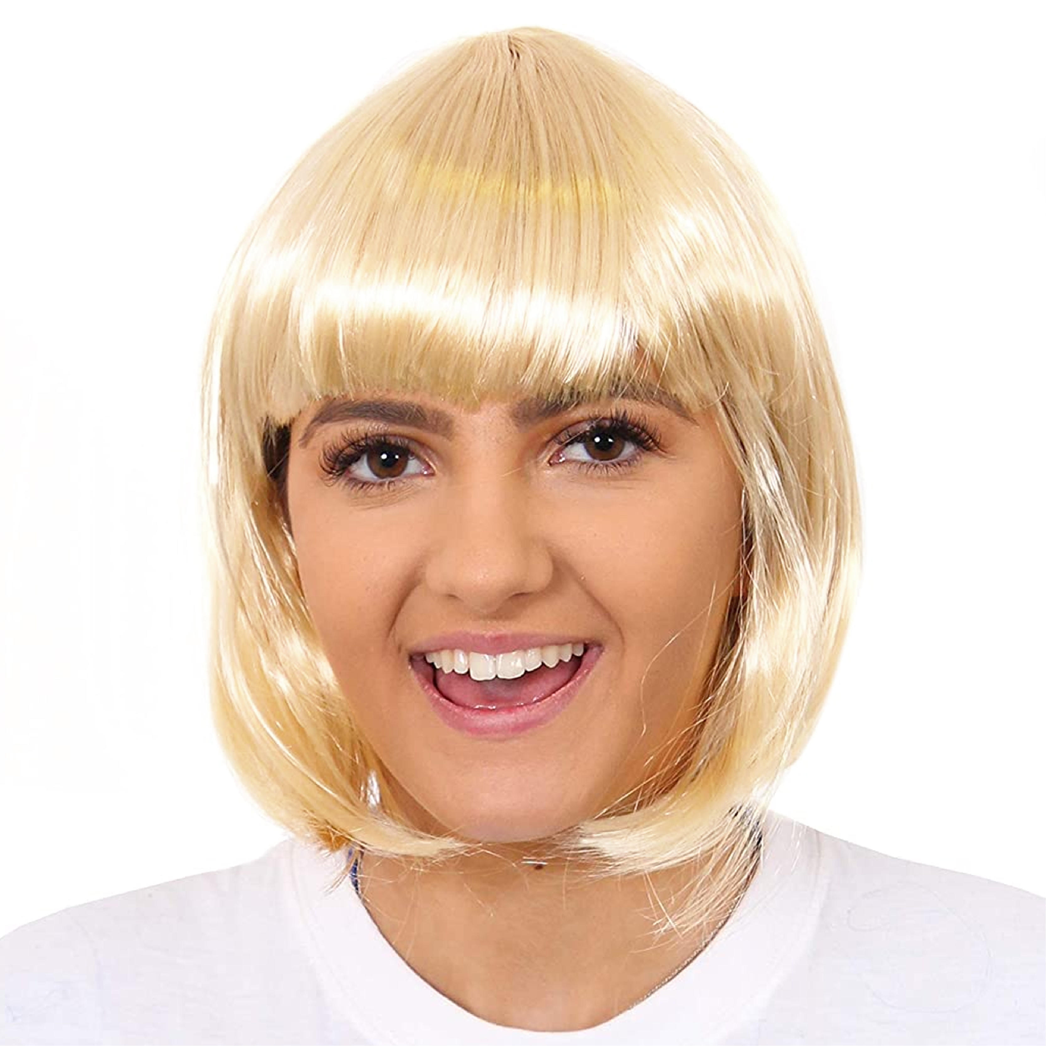 Blonde Short Babe Bob Wig