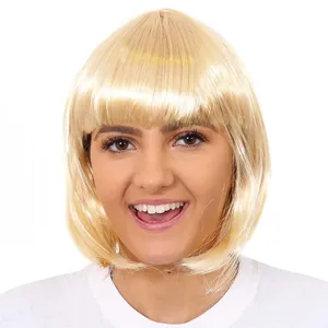Blonde Short Babe Bob Wig