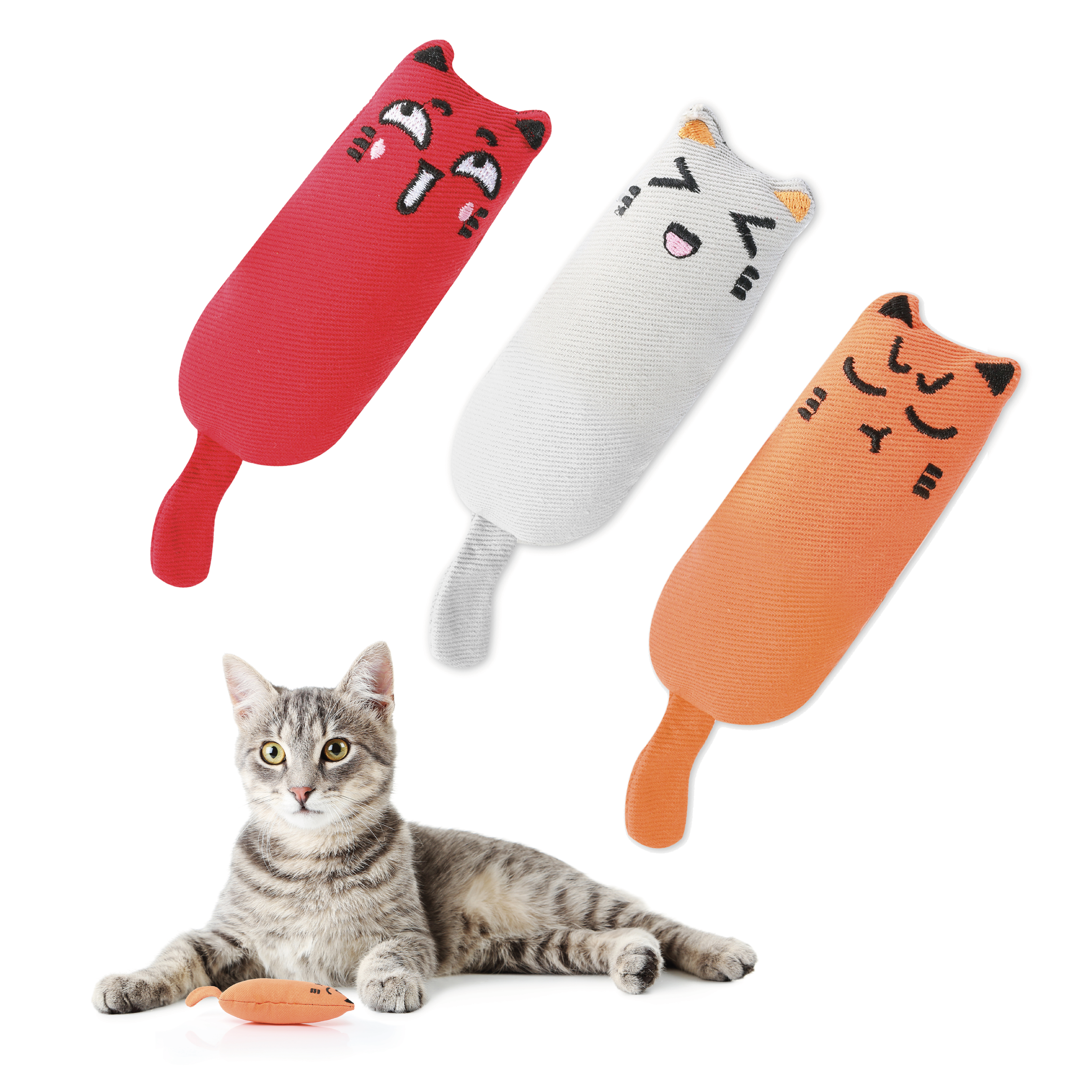 Catnip Toys Pack of 3
