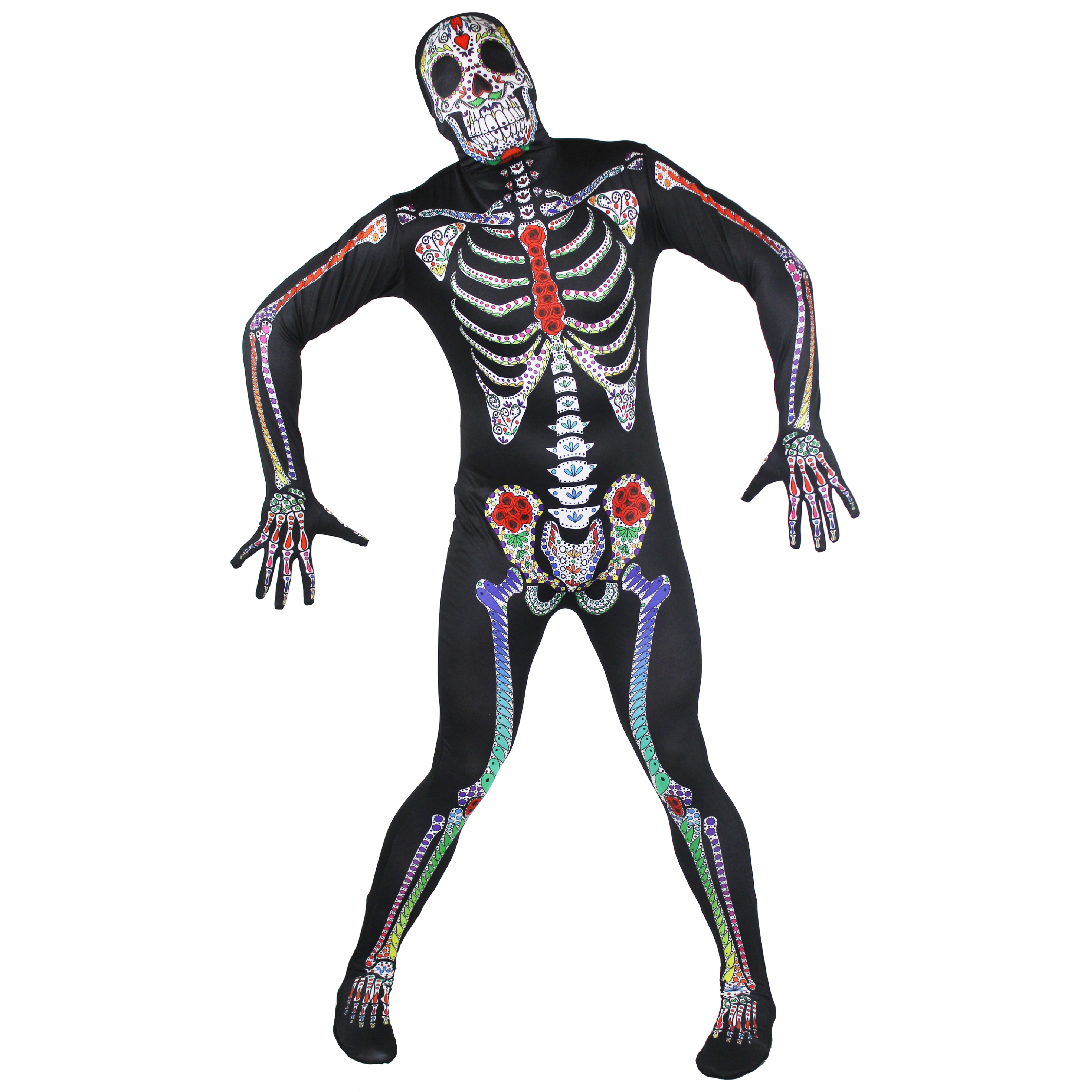 Sugar Skull Skeleton Skinsuit