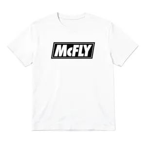 Adults Rock-Inspired T-Shirt | White Graphic Tee | Black Text Print | 100% Cotton