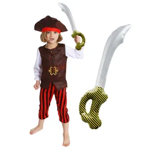 Child's Pirate Costume with Inflatable Sword