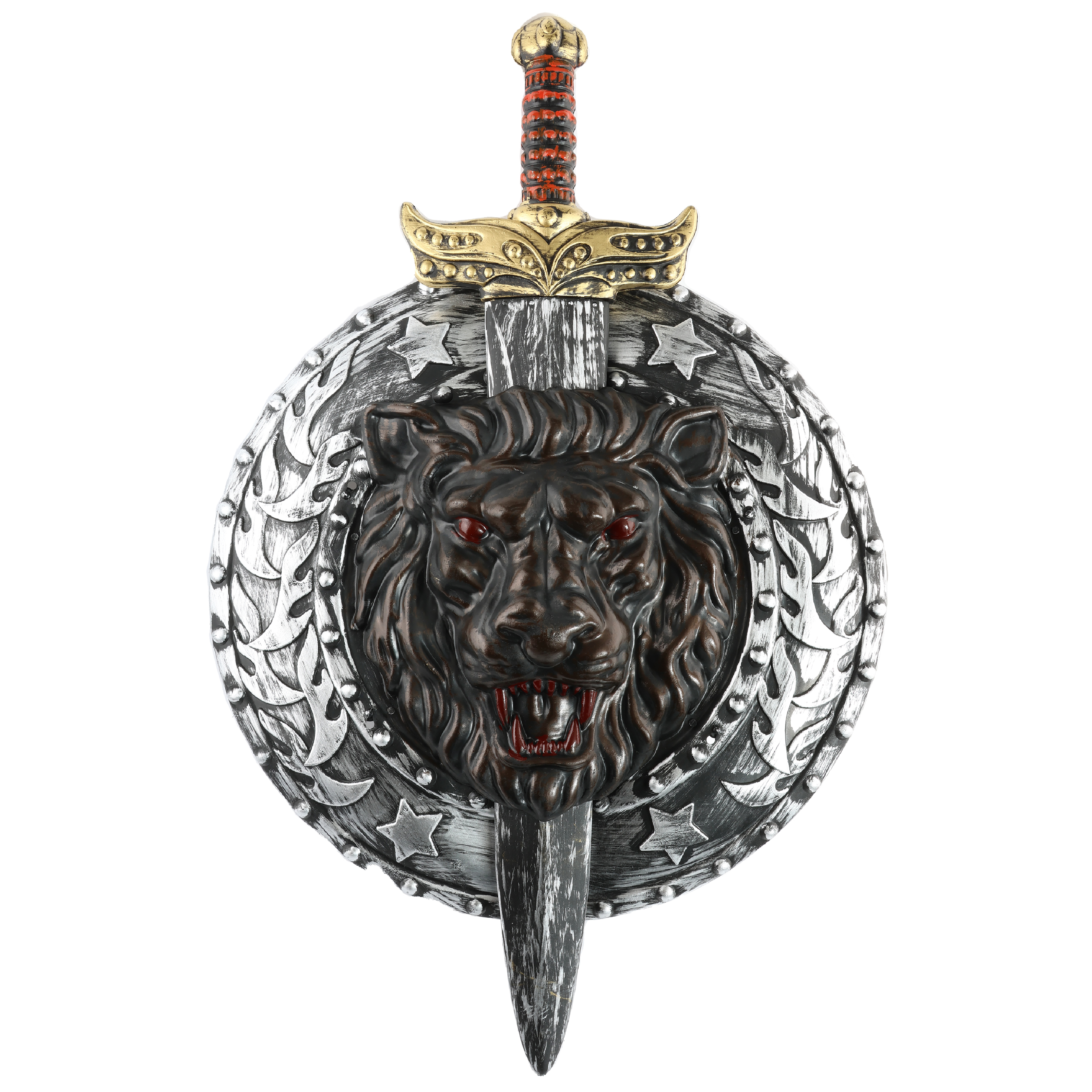 Silver Sword with Shield