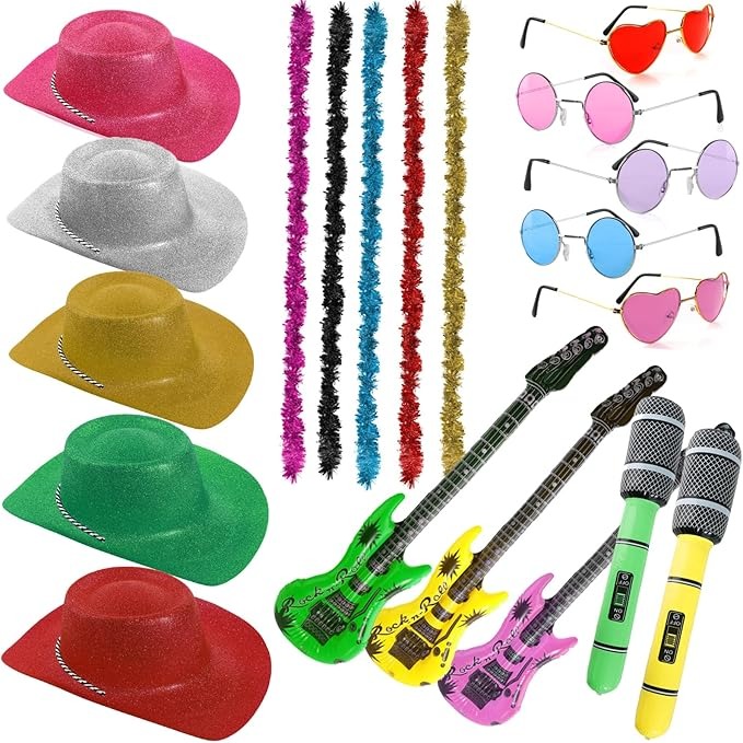 15pc Neon Photobooth Party Pack