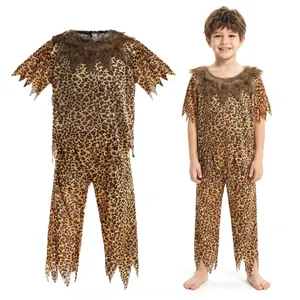 Boys Cave Dweller Costume | 2 Pcs | Top & Bottoms