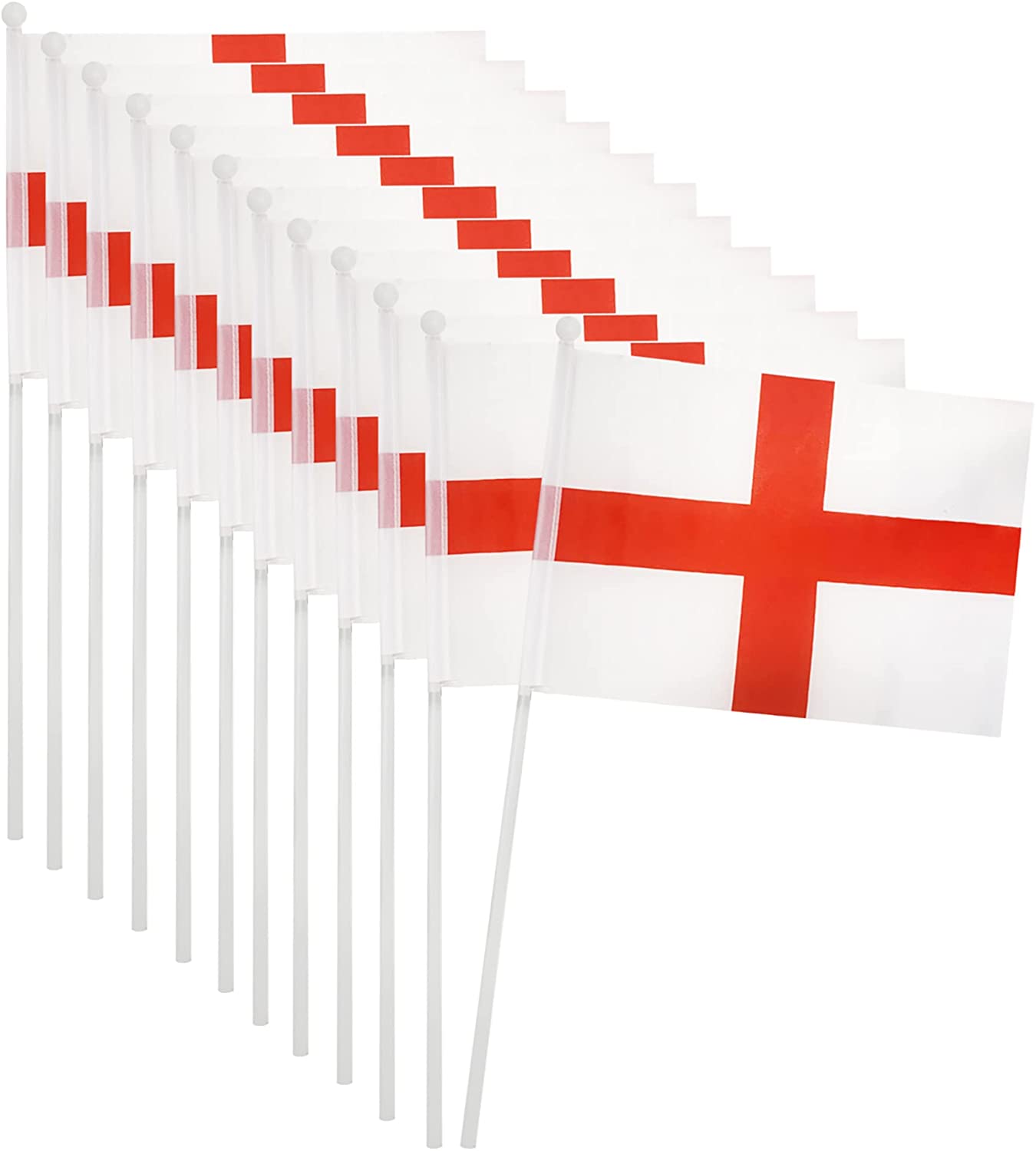 St George Hand Waving Flags