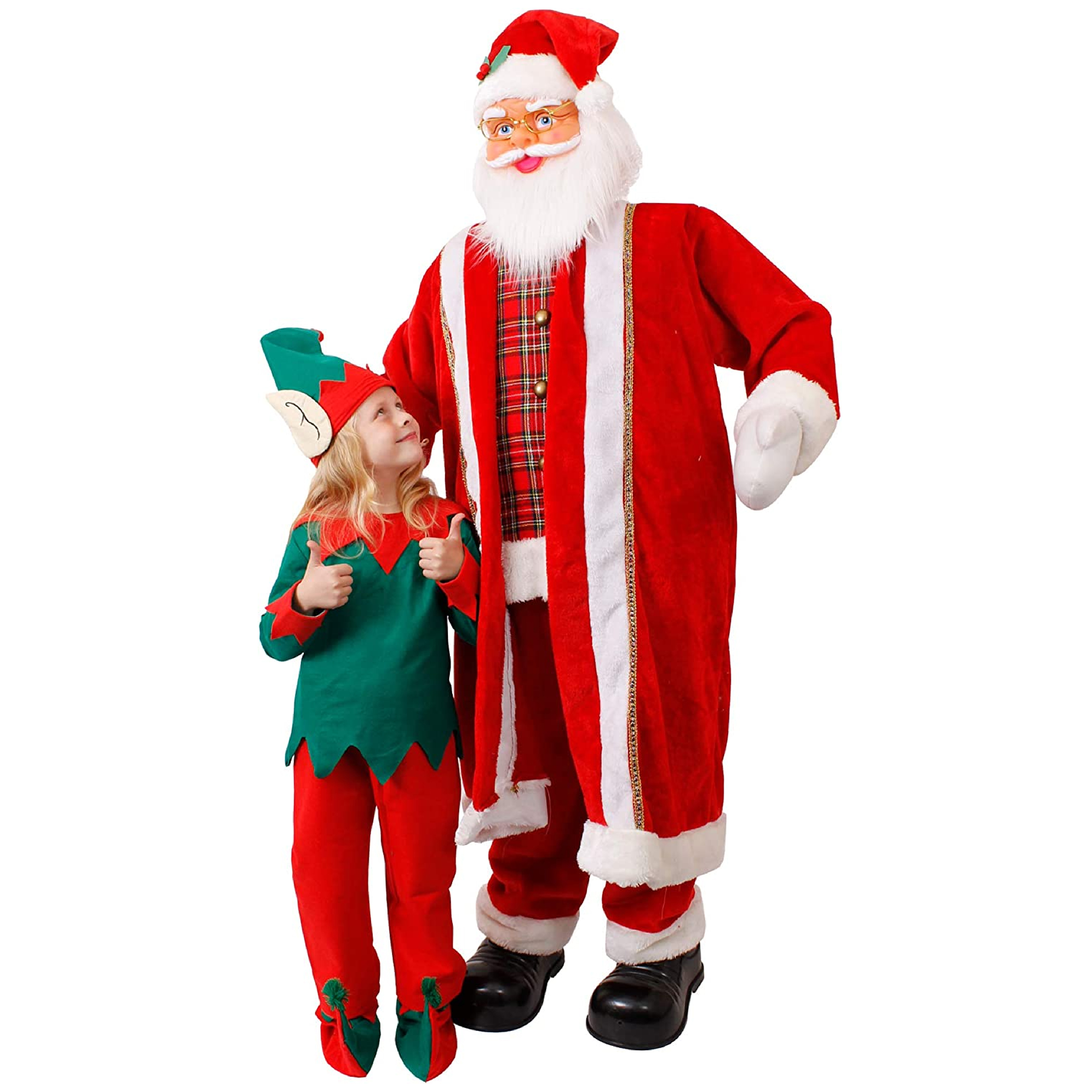 Lifesize Singing and Dancing Santa Prop