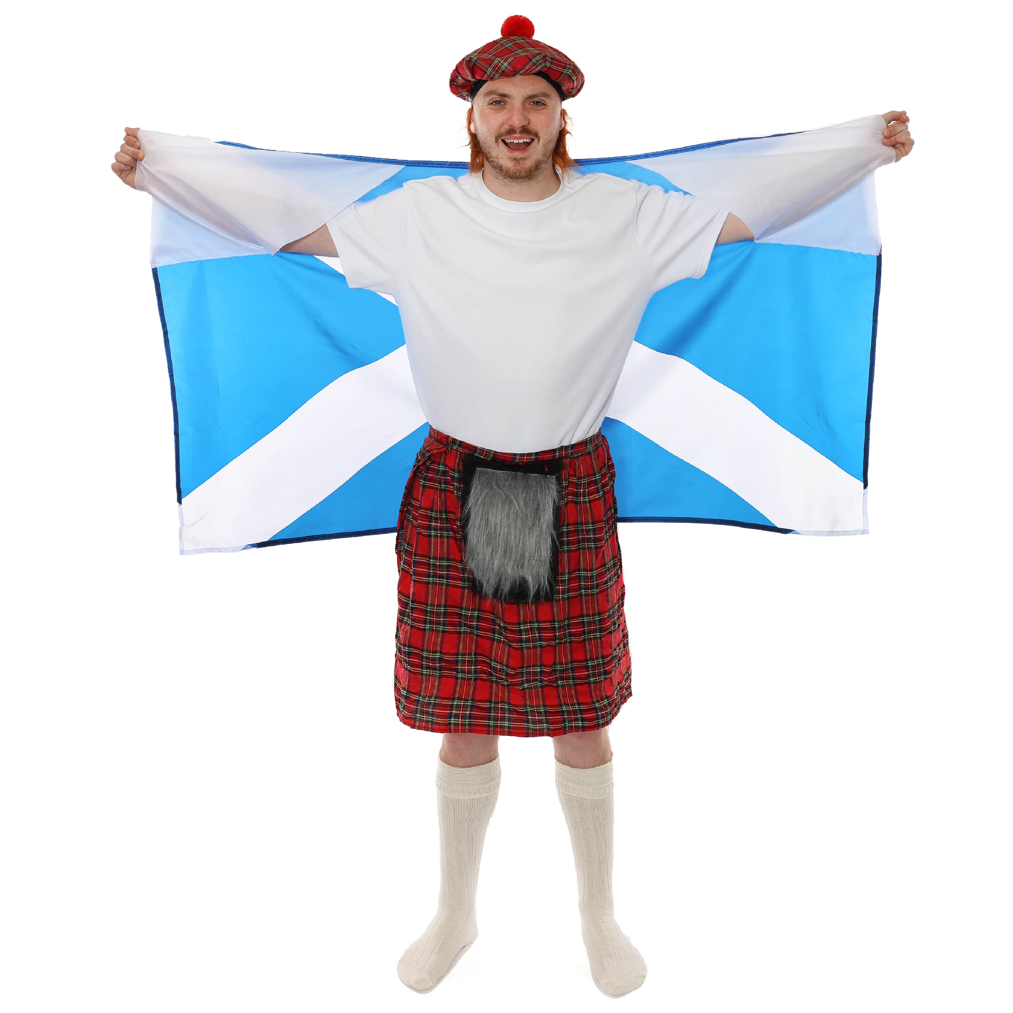 Adults Scottish Supporter Set