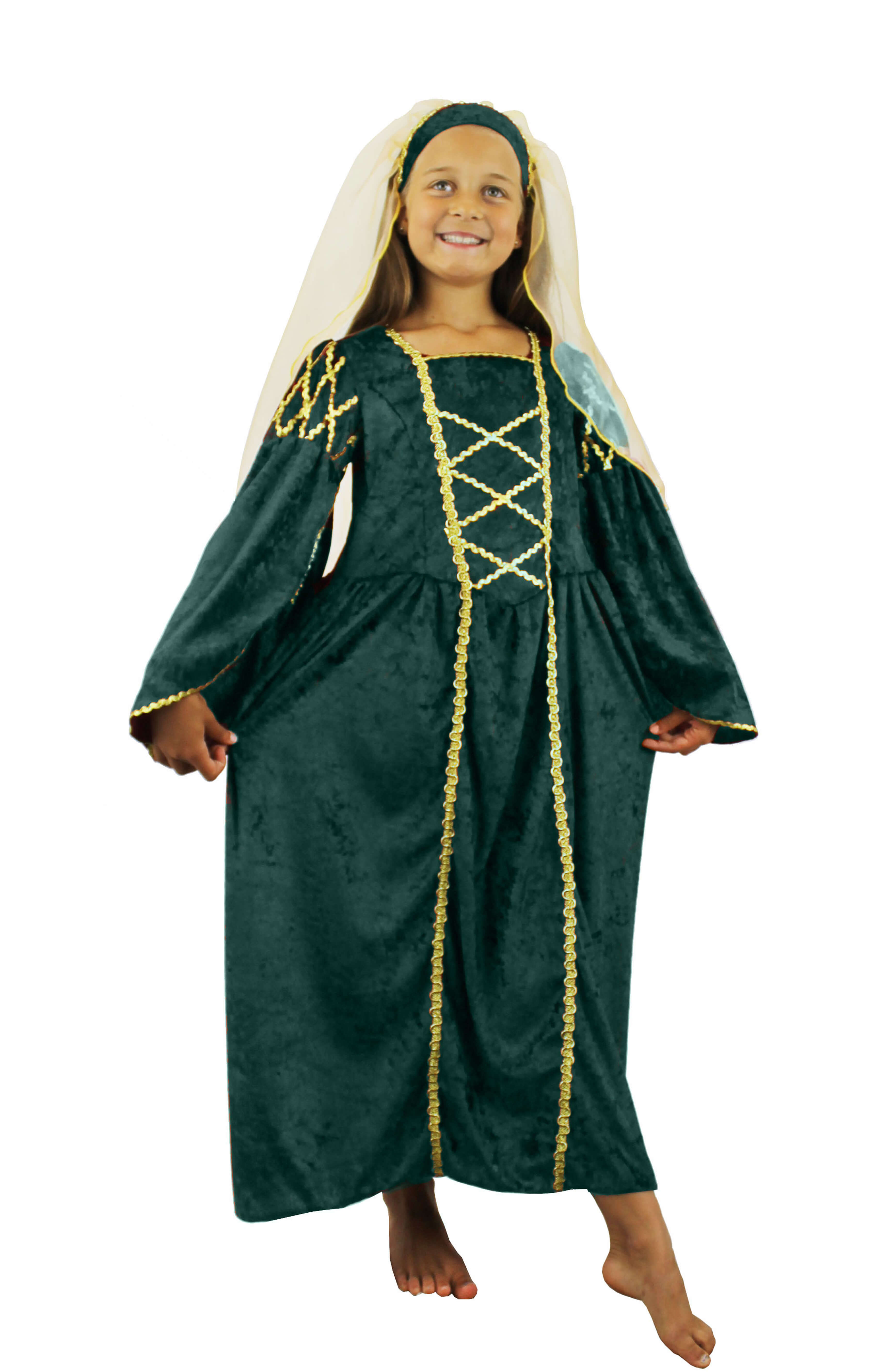 Green Tudor Princess Costume Green Tudor Princess Costume