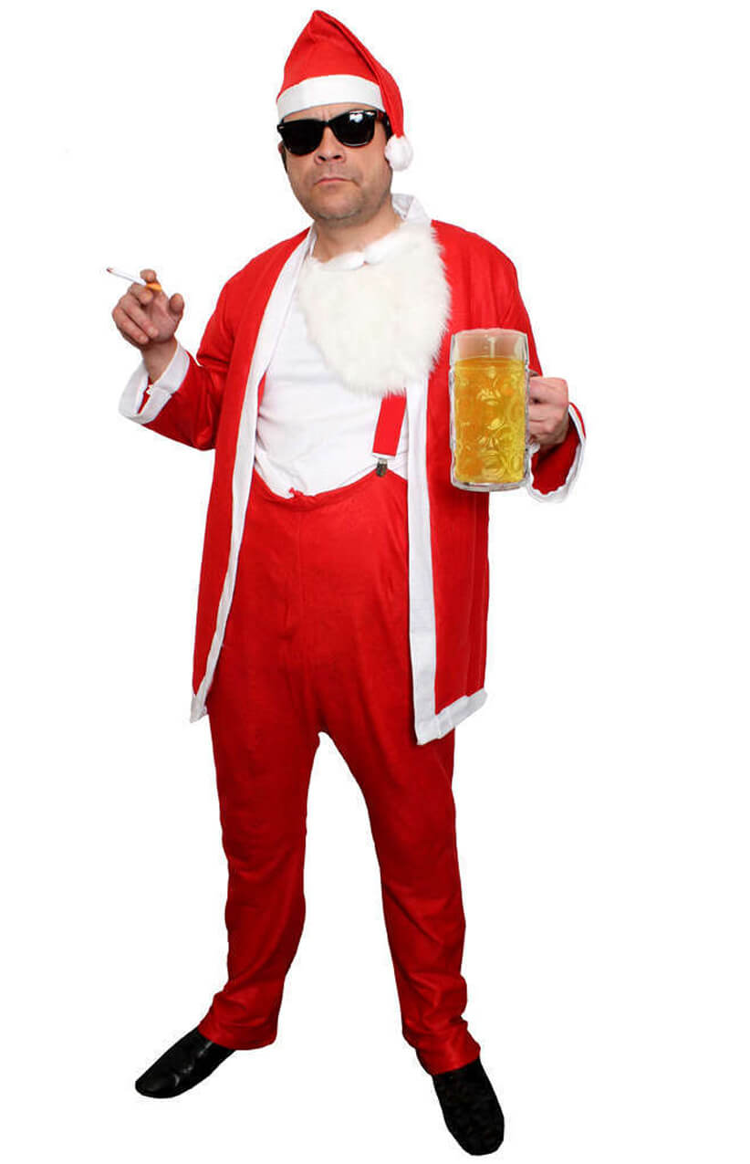 Budget Bad Santa Costume