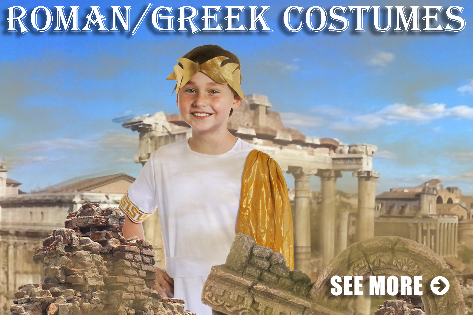 romans greek costumes