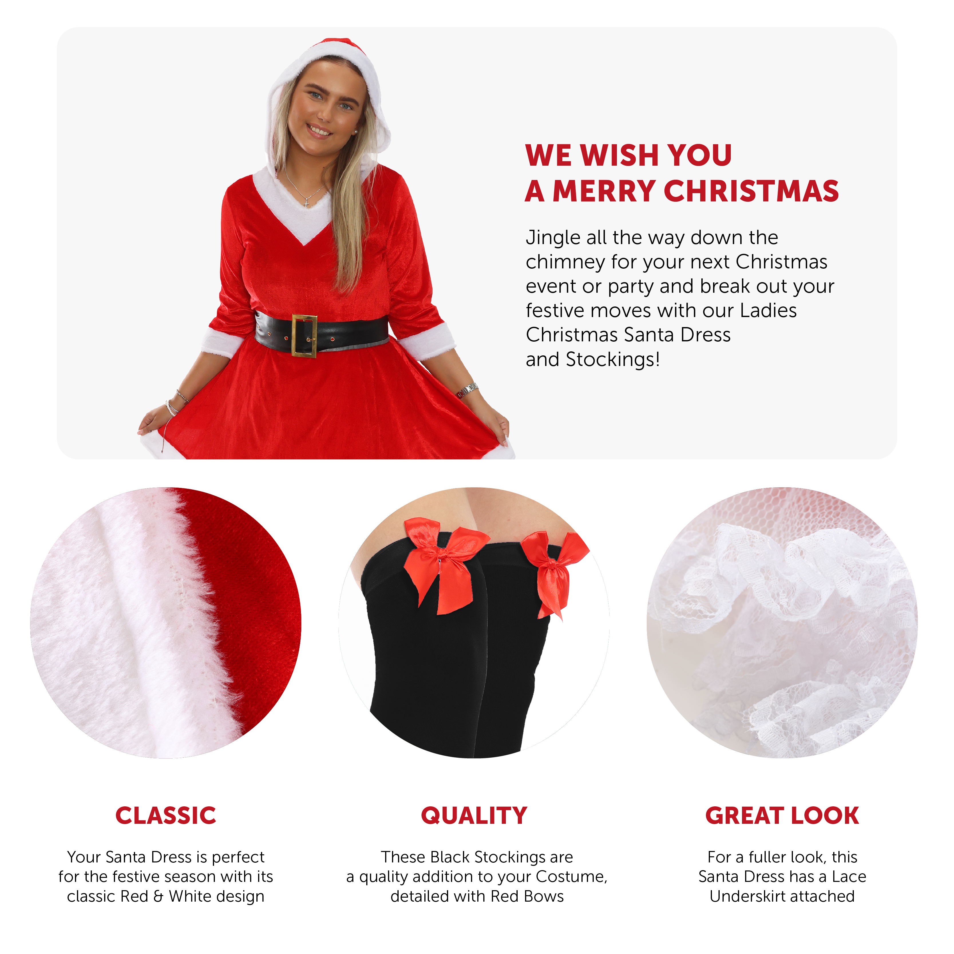 chinese dress ladies Buy Premium Quality Dear Santa Dress Online main image 0