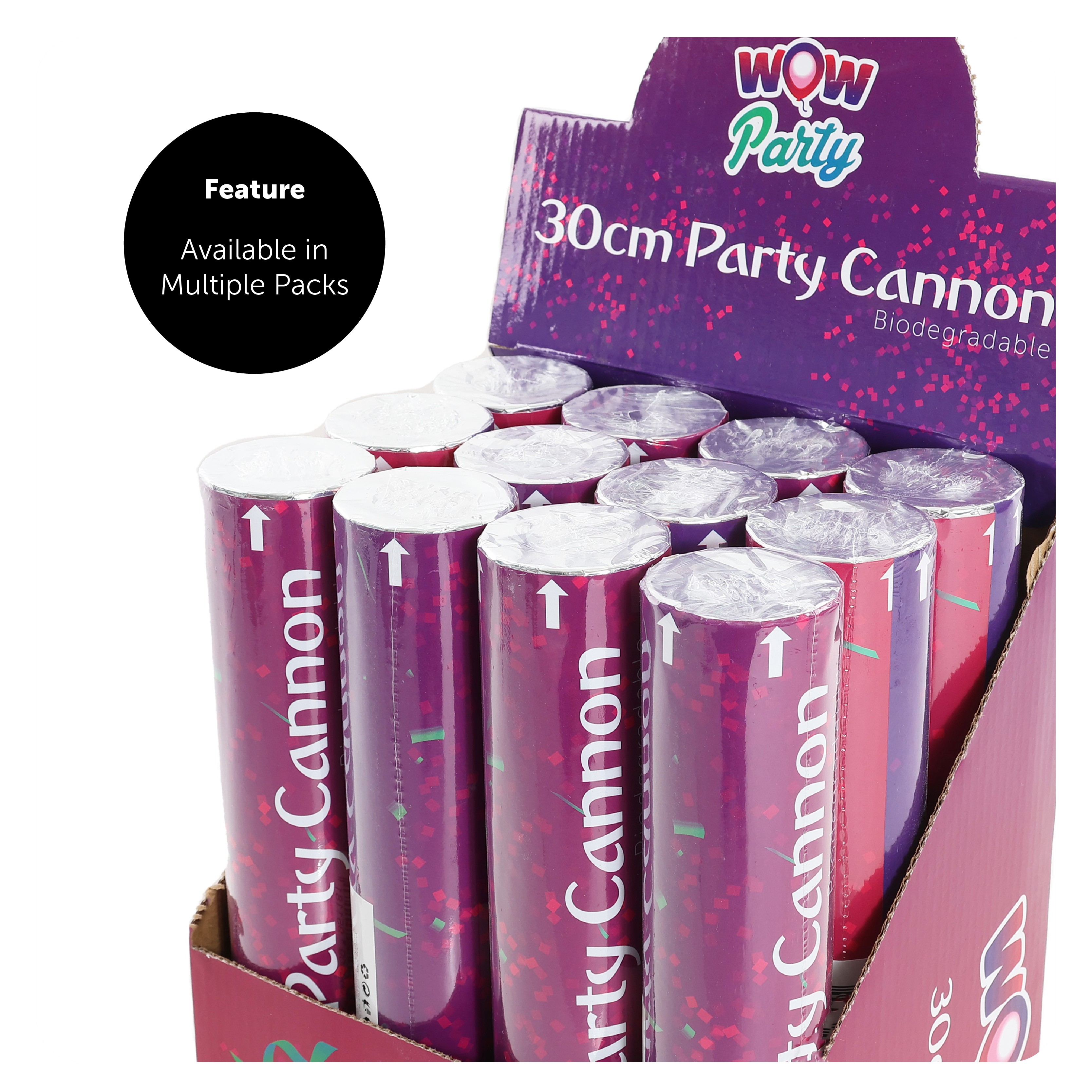 30cm Confetti Cannon | I Love Fancy Dress