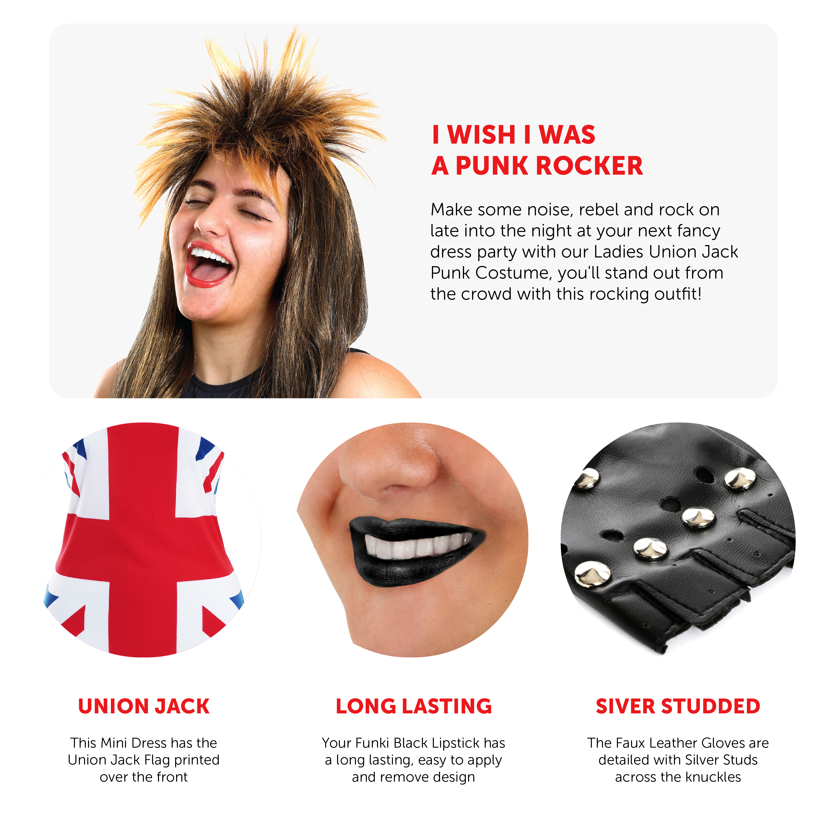 leather union jack dress Uk Flag Dress
