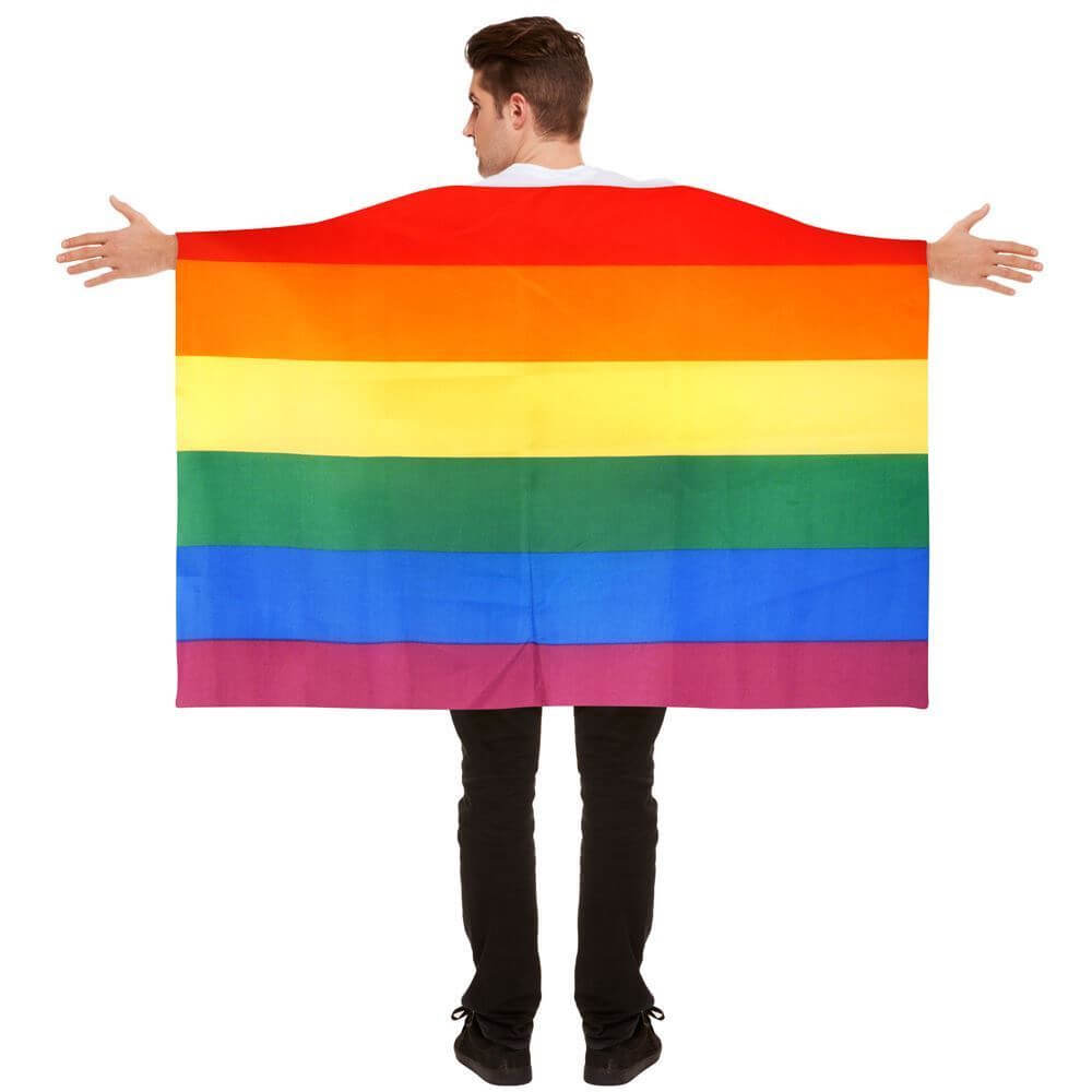 Rainbow Wearable Flag | I Love Fancy Dress