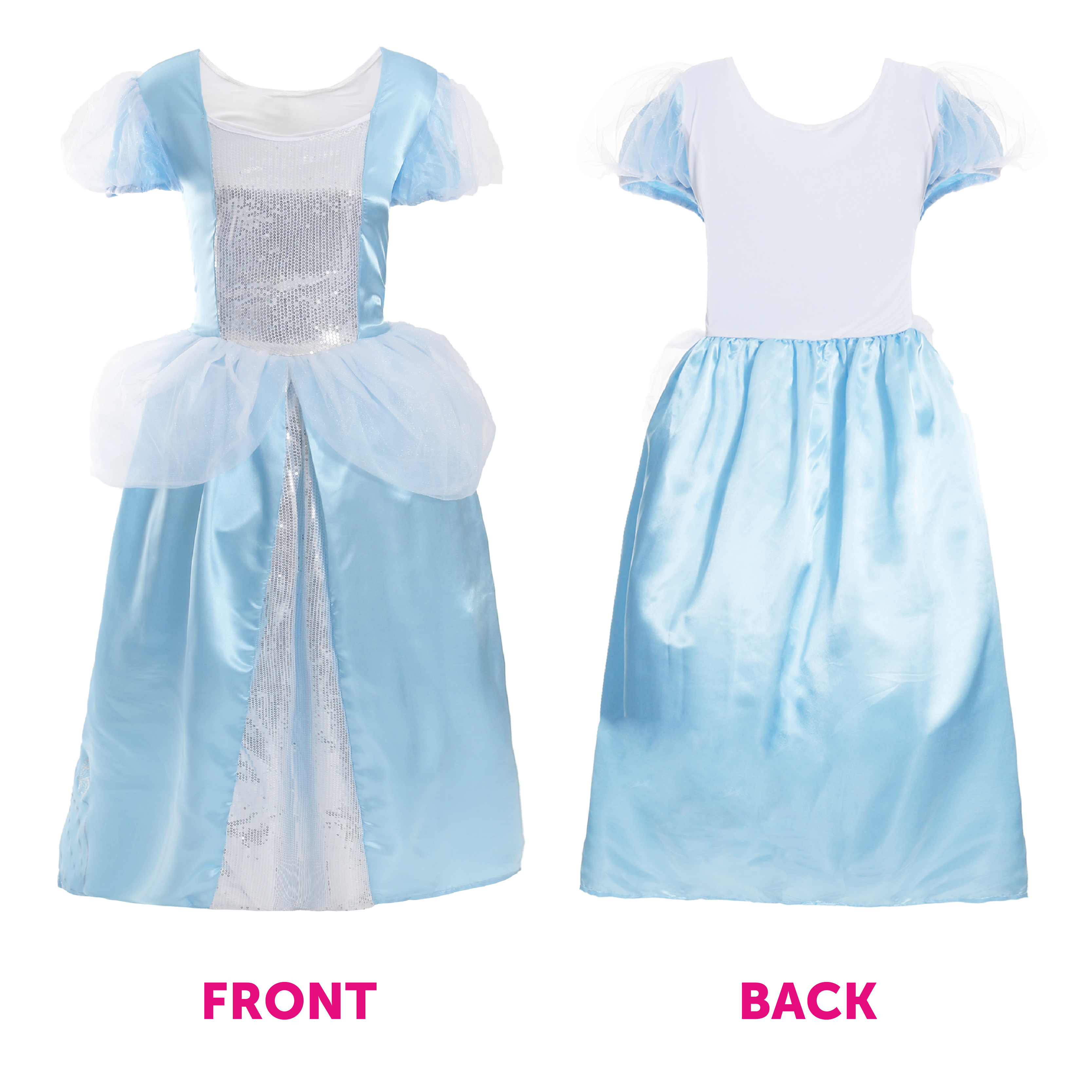 Childs Blue Princess Costume | I Love Fancy Dress