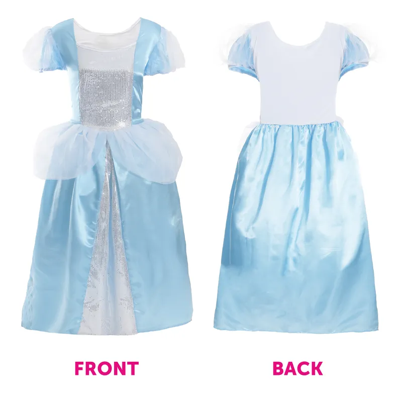 Princessblue28 Childs Blue Princess Costume | I Love Fancy Dress