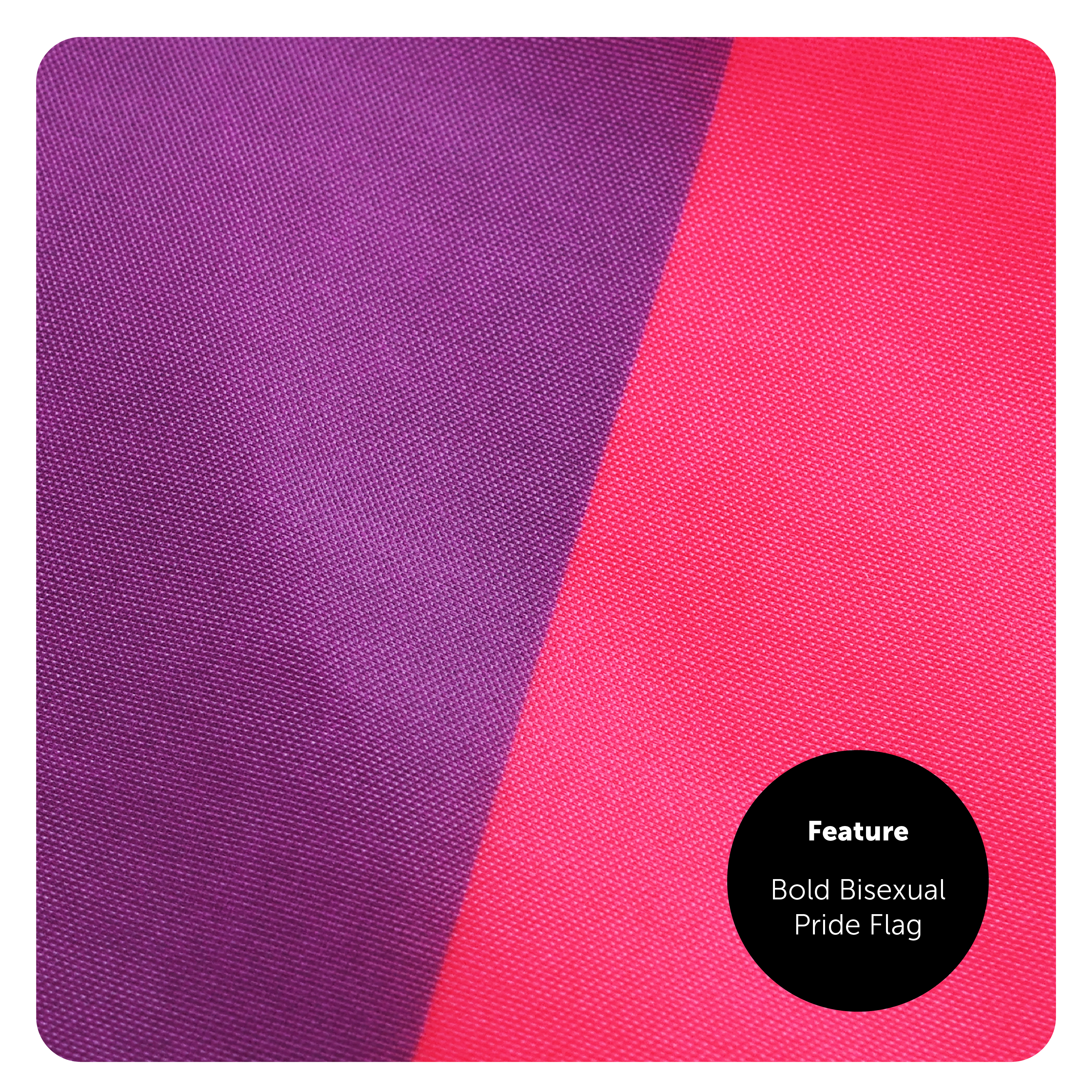 Large 5ft X 3ft Bisexual Pride Flag | I Love Fancy Dress
