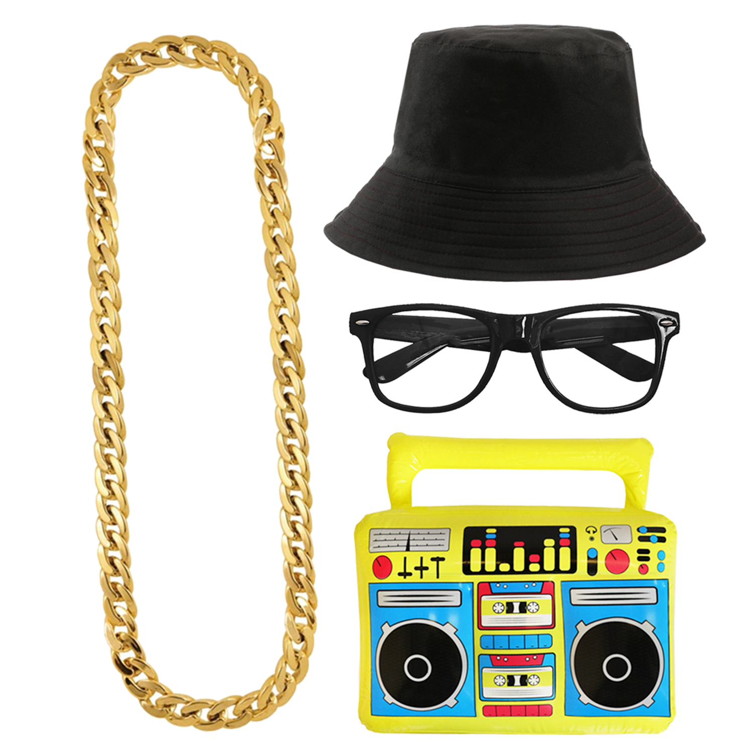 1980s / 1990s Hip Hop Rapper Costume Set | I Love Fancy Dress
