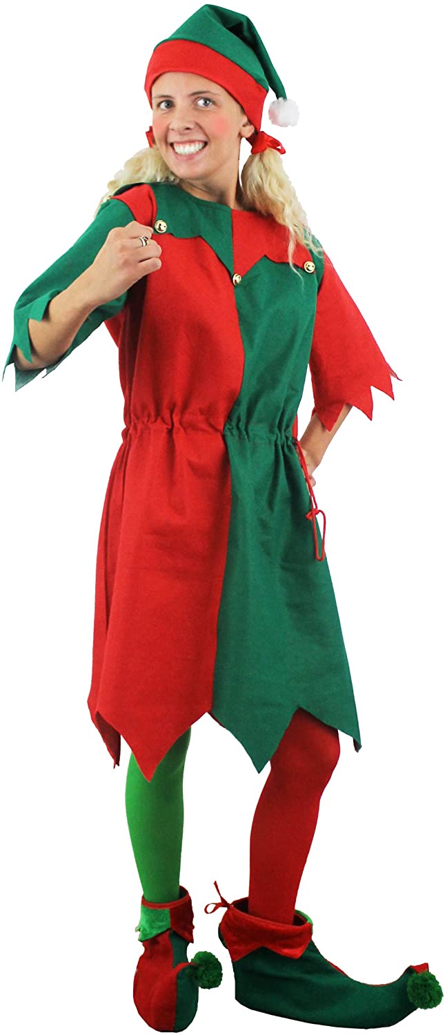 ladies elf dress Festive Christmas Costume Youll have to supply that WeGuard Women Elf Costume, Christmas