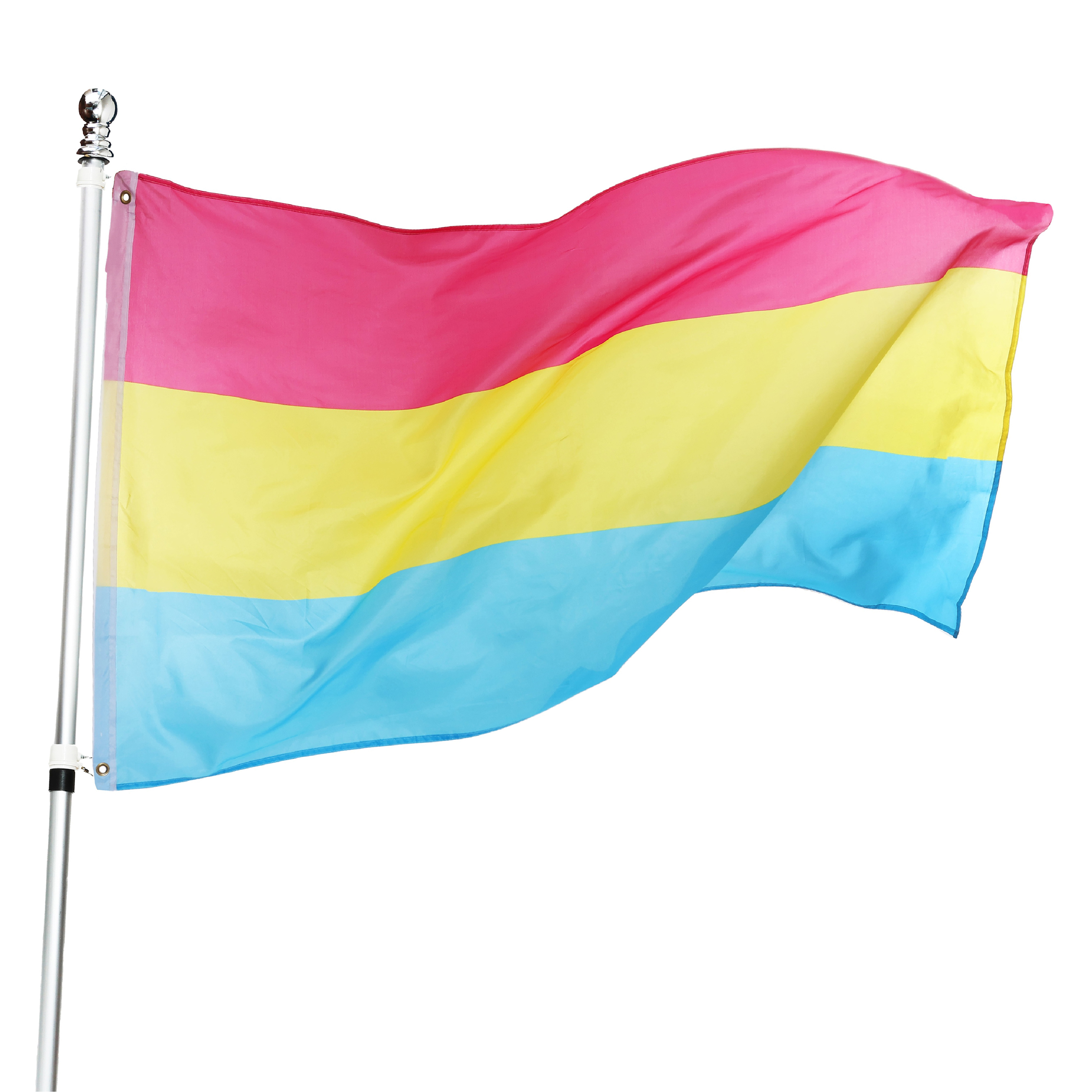 Large 5ft X 3ft Pansexual Pride Flag | I Love Fancy Dress