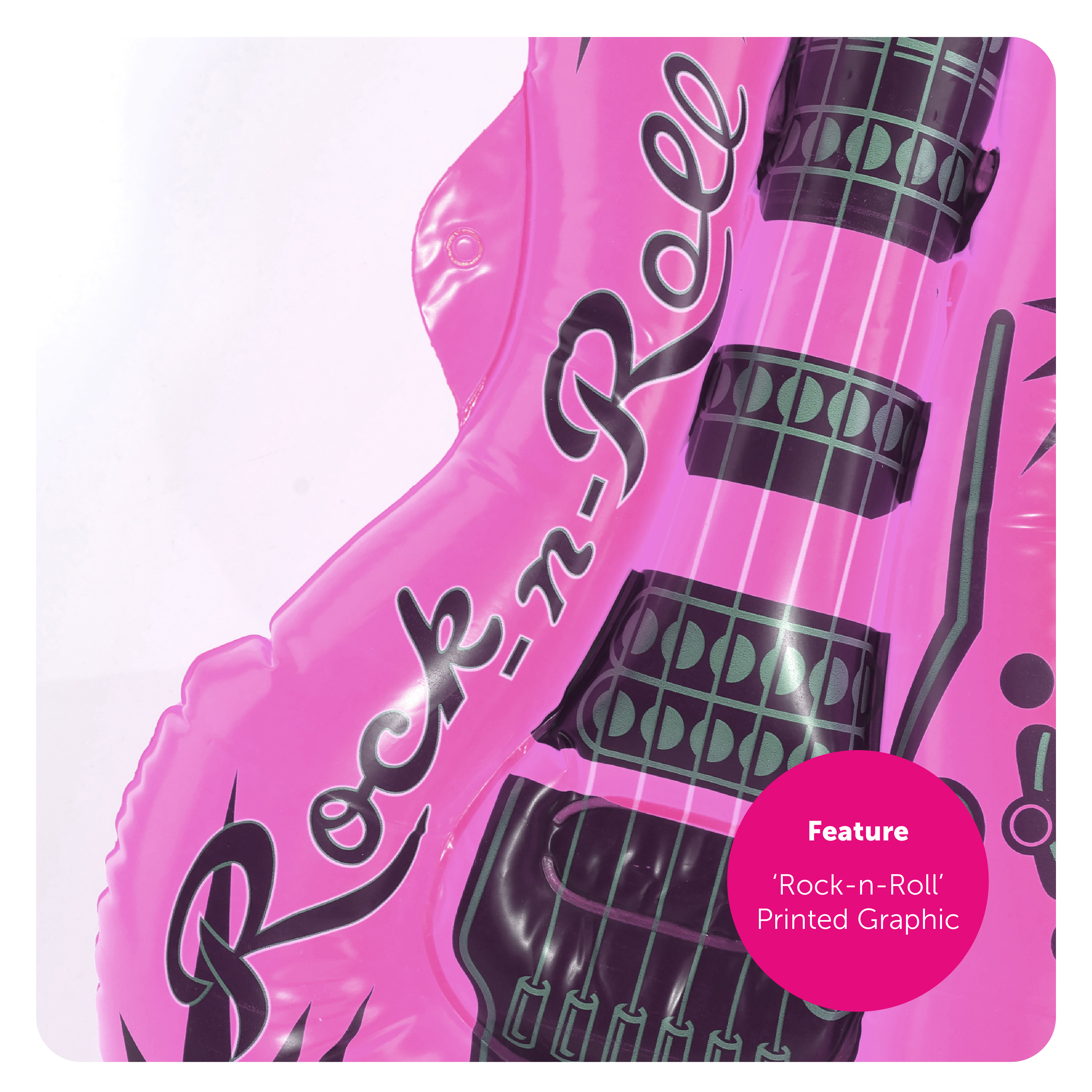 Pink Inflatable Guitar | I Love Fancy Dress