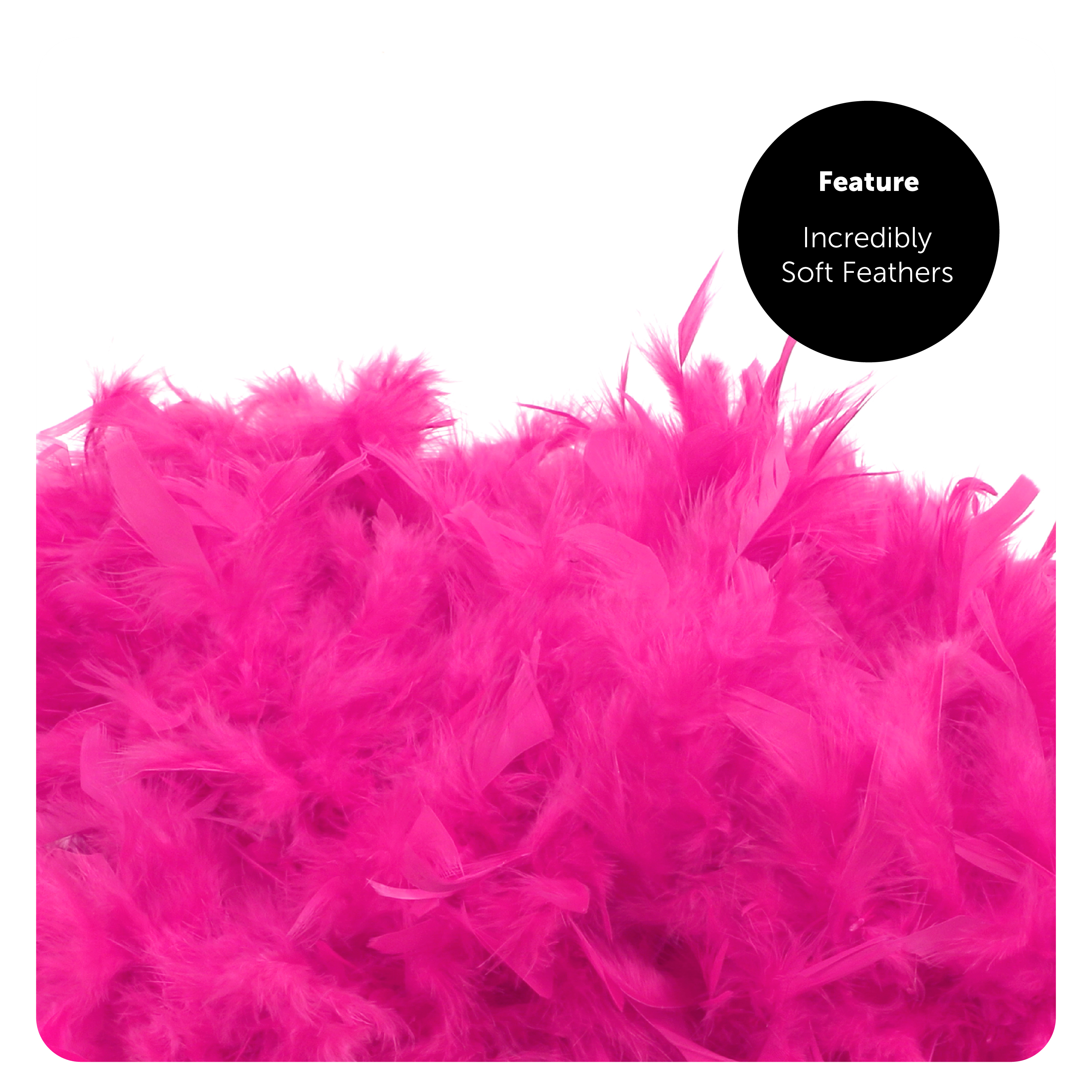 Boa En Plumes Rose - Accessoires/Boas et Plumes