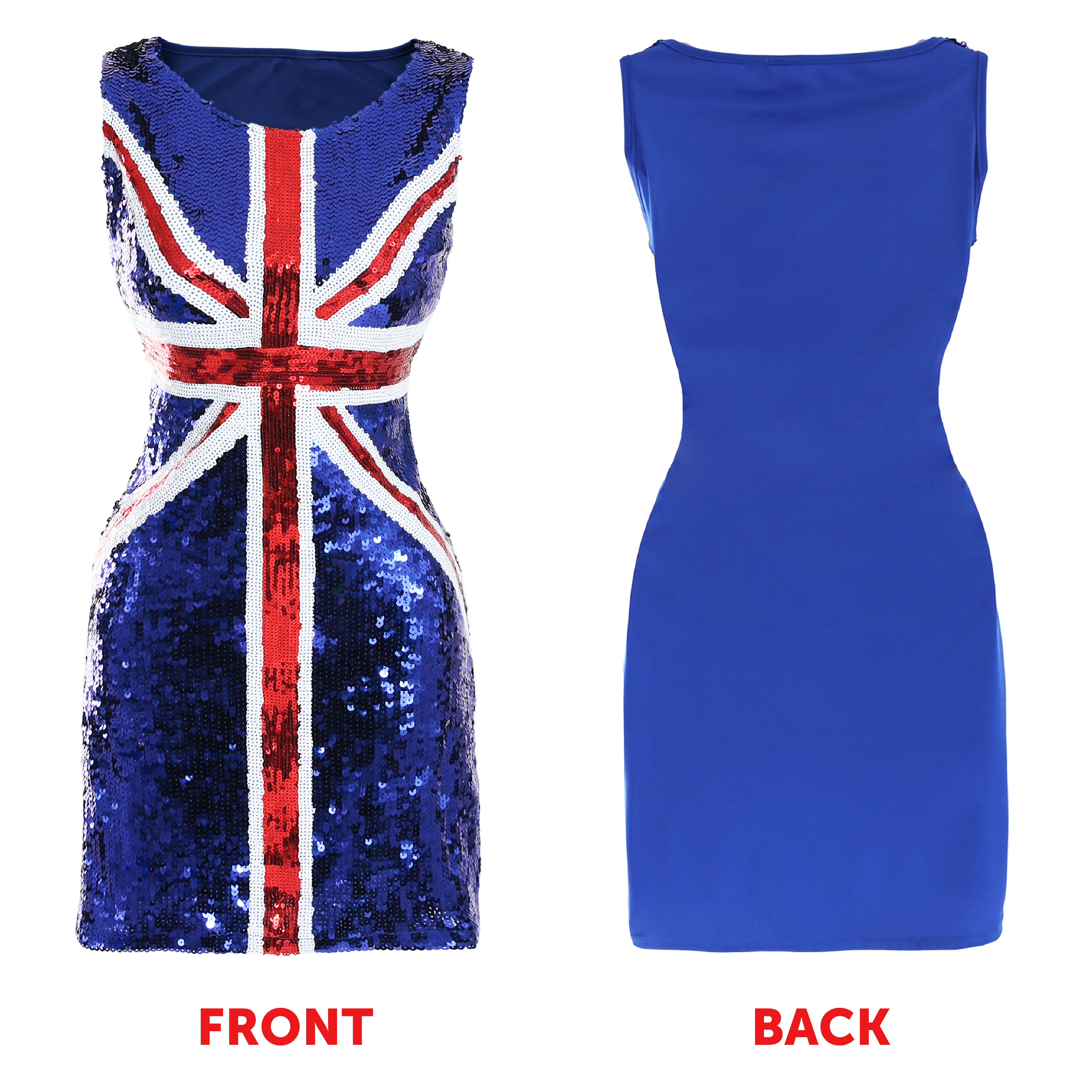 Sequin Union Jack Dress | I Love Fancy Dress