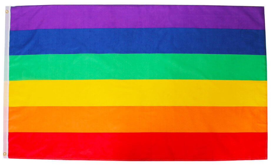 Large 5 x 3ft Rainbow Pride Flag | I Love Fancy Dress