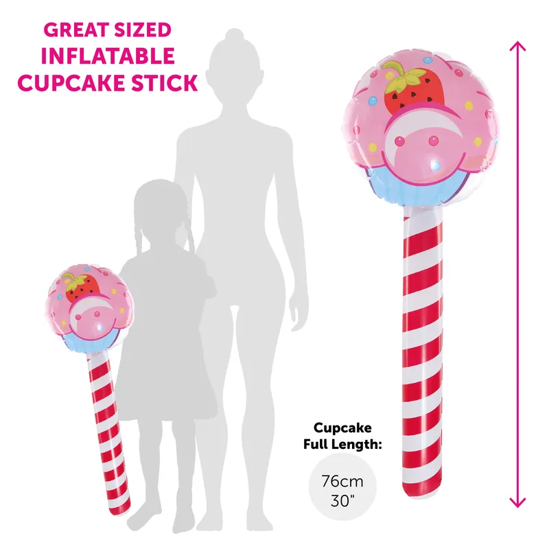 Cupcake Inflatable Cupcake Stick Inflatable | I Love Fancy Dress