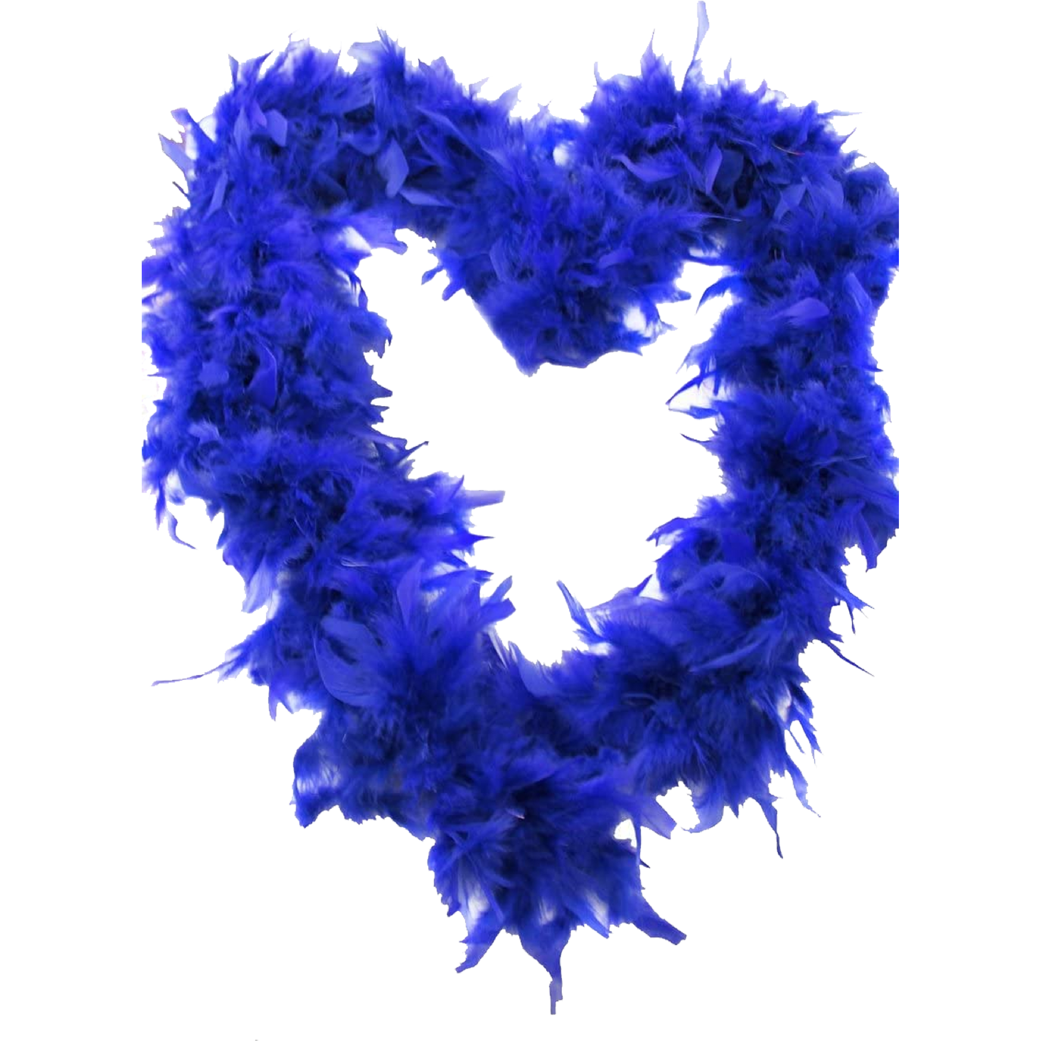 Royal Blue Feather Boa - 65g | I Love Fancy Dress