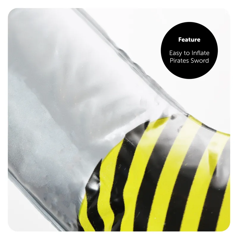 Inflatable Swore Girls Pirate Costume with Inflatable Sword | I Love Fancy Dress