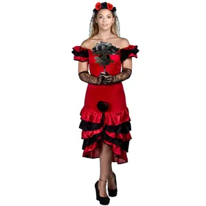 Ladies Day of the Dead Costume + Veil