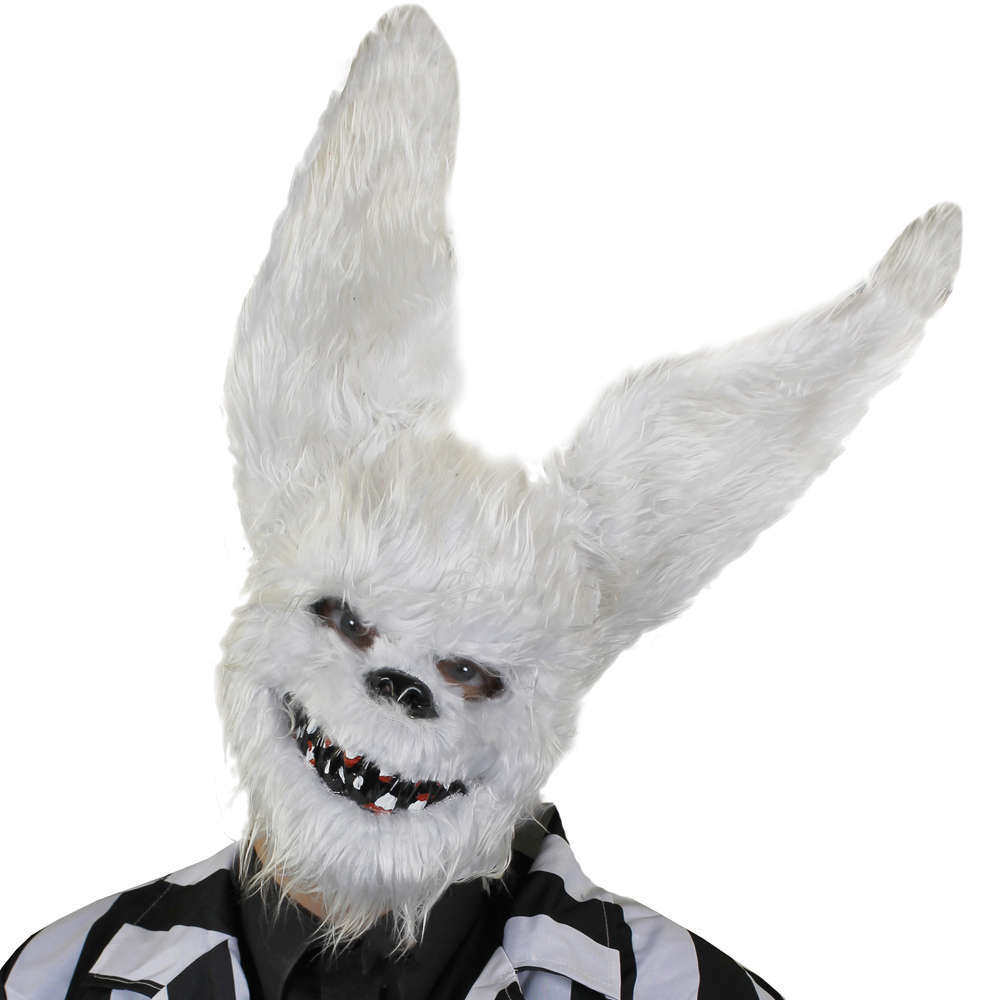 Adults White Halloween Rabbit Mask