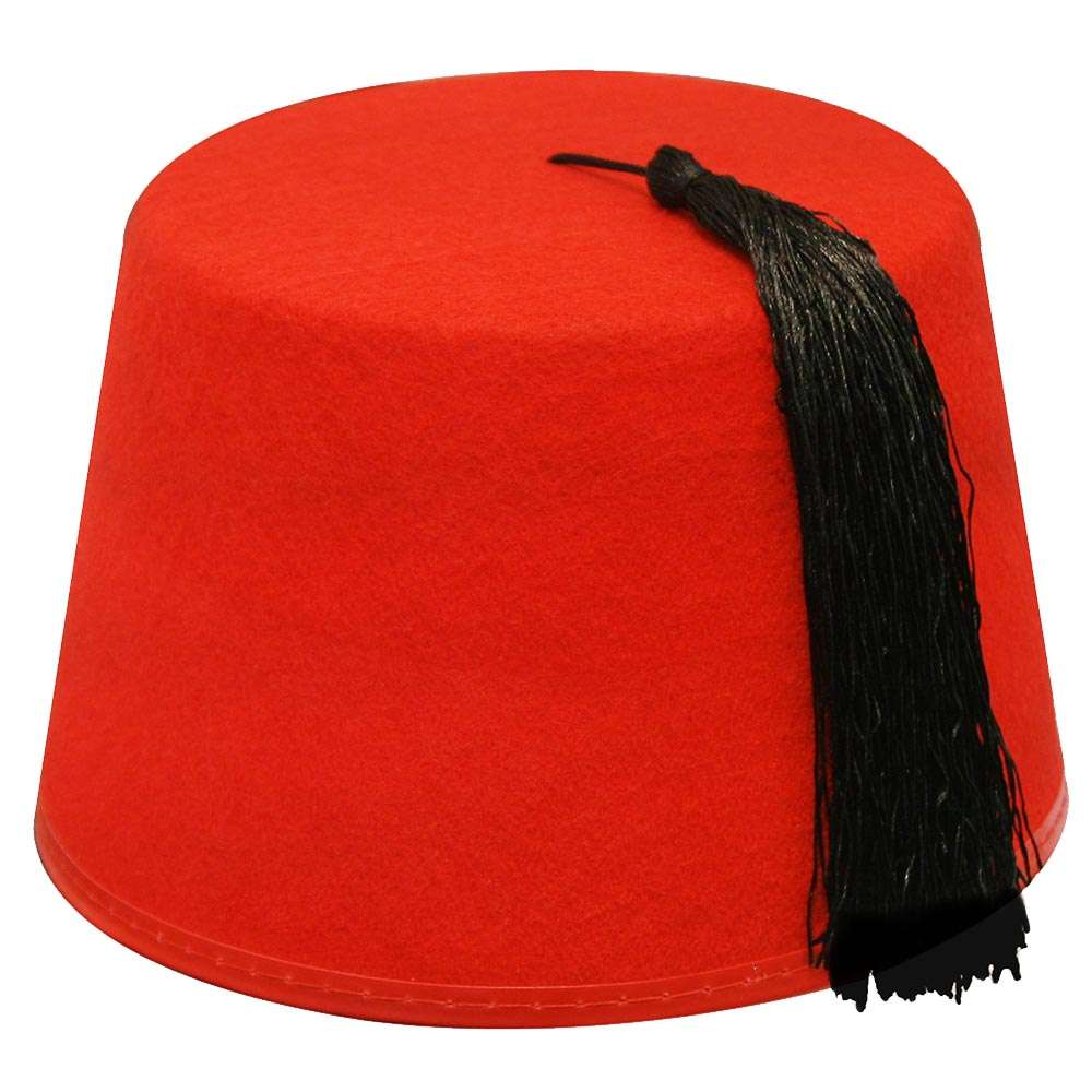 Deluxe Red Fez Hat