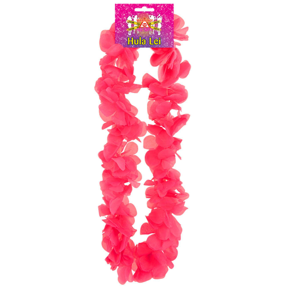 Hot Pink Neon Lei