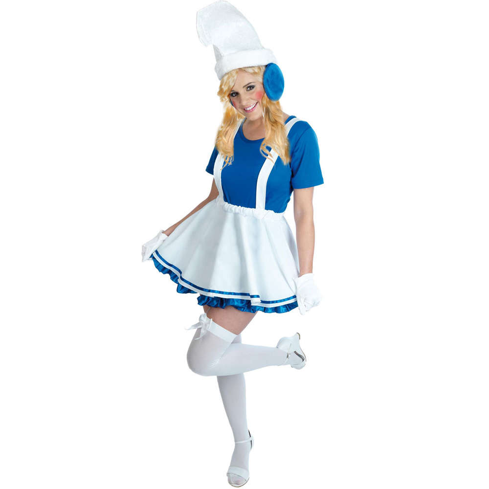 Ladies Blue Gnome Costume