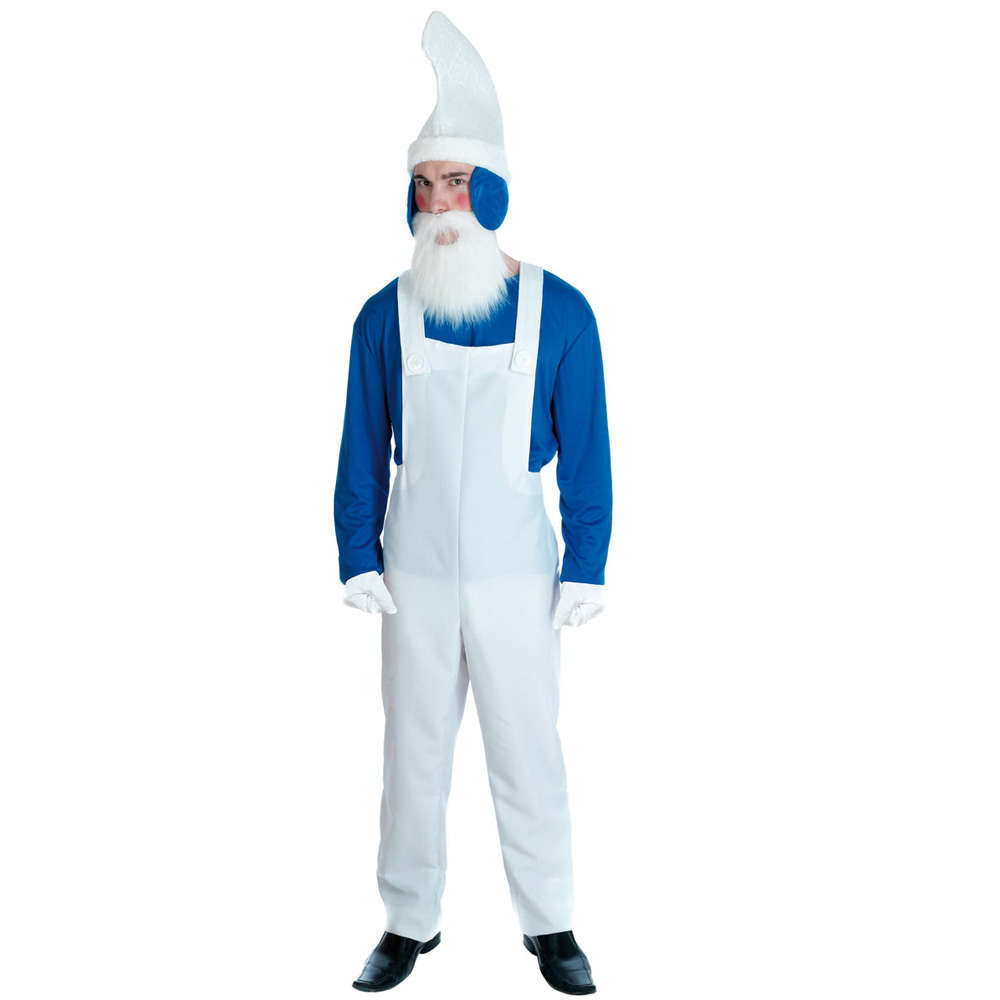 Mens Blue Gnome Costume