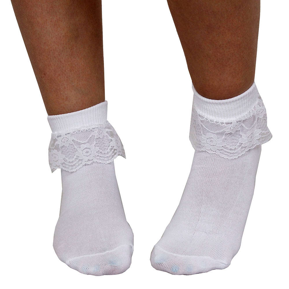 Pair of White Bobby Socks