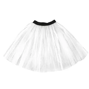 White Long Netted Underskirt Tutu