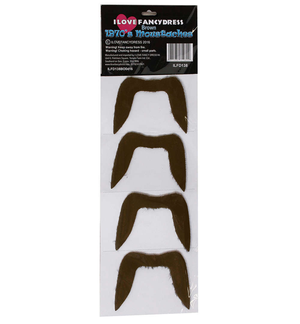 1970s Tash (4 Pack) - Brown